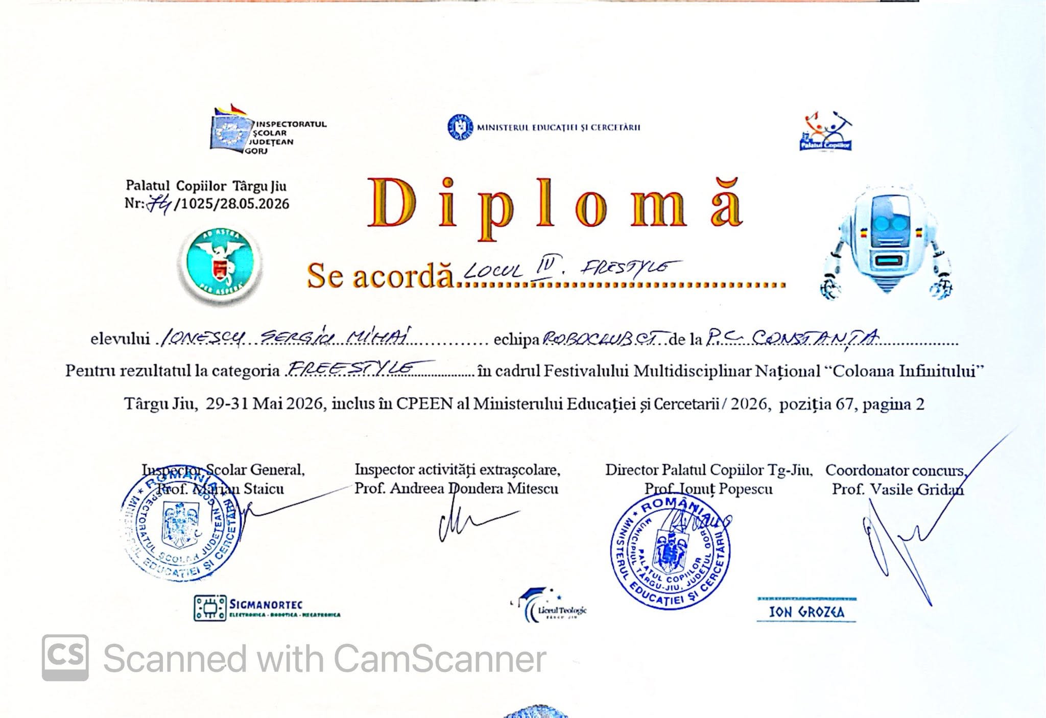 SeaBots la competiție